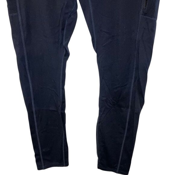 Fabletics motion 365 black athletic leggings with zippers and phone pocket XL #7 - Picture 5 of 11